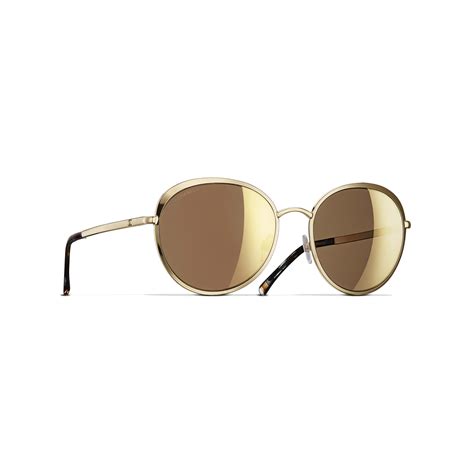 chanel 18k gold sunglasses